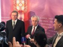 Участие в пресс-конференции с А.Л.Бурков