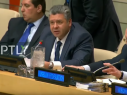 Брифинг М.С. Григорьева в ООН (Нью-Йорк, 2019 г.)